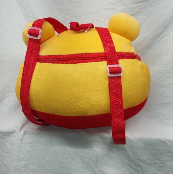 Winnie The Pooh Disney 12"Squish Super Soft Plush Pillow Backpack/ Purse - Picture 8 of 9